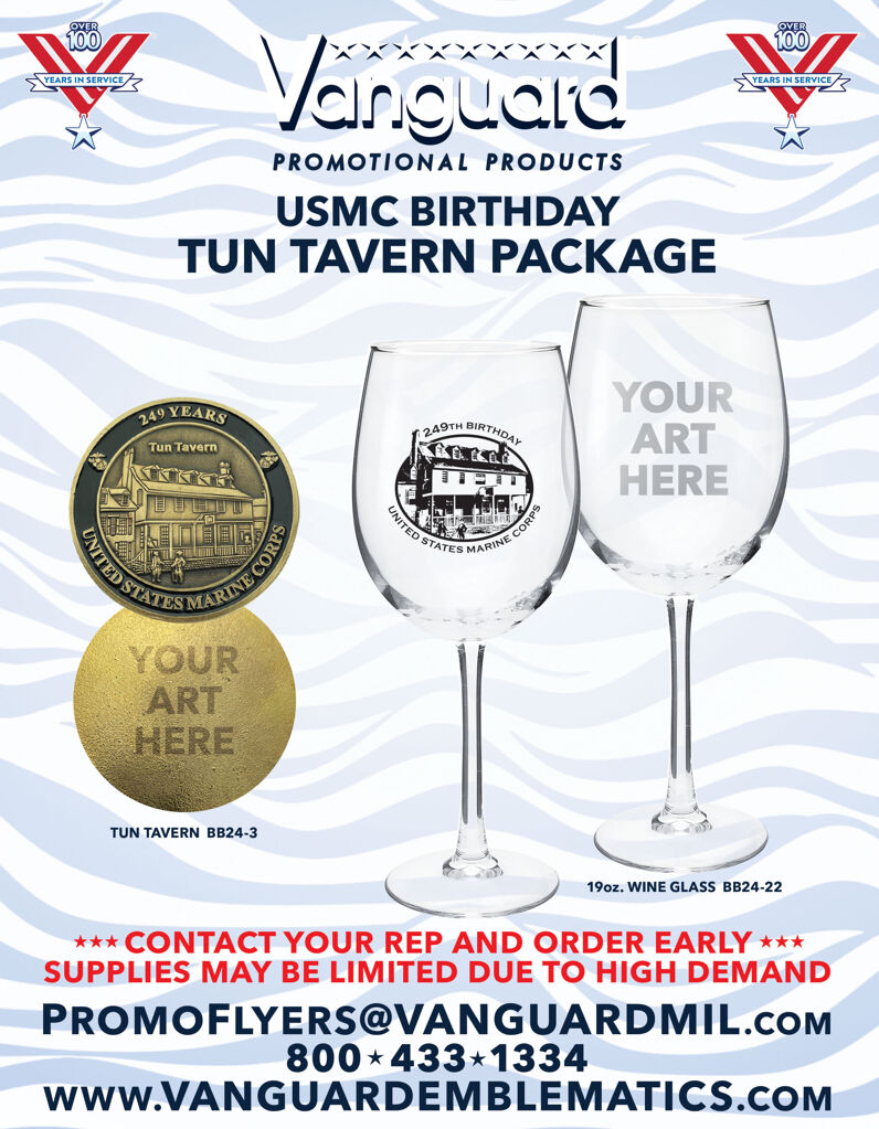 Promo Flyers for USMC Birthday Package 2024